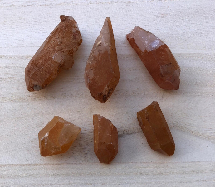 Punta Cuarzo Mandarina
